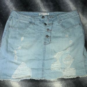 Forever 21 jean skirt
